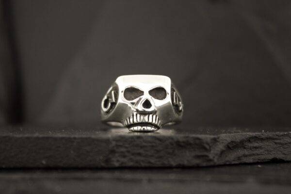 CUSTOM JD STYLE JIM SKULL RING - Image 8