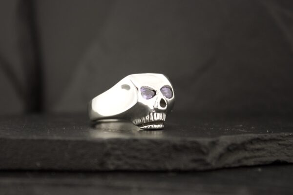 CUSTOM JD STYLE JIM SKULL RING - Image 7
