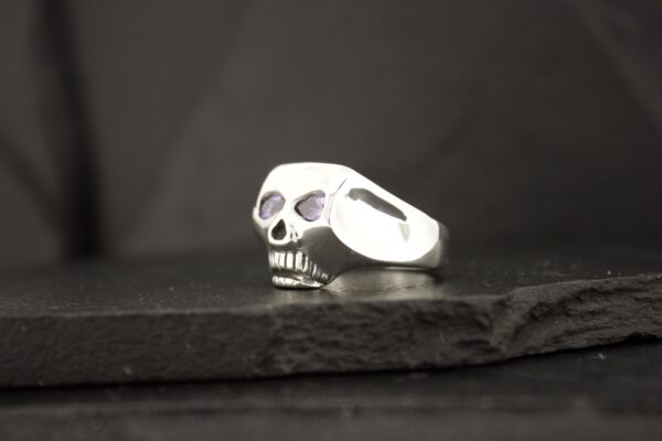 CUSTOM JD STYLE JIM SKULL RING - Image 6