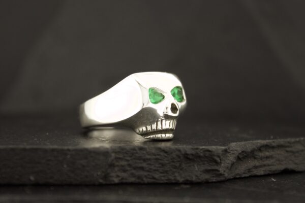 CUSTOM JD STYLE JIM SKULL RING - Image 11