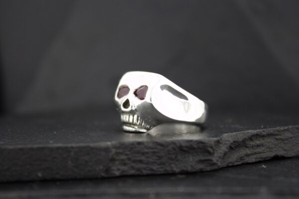 CUSTOM JD STYLE JIM SKULL RING - Image 4